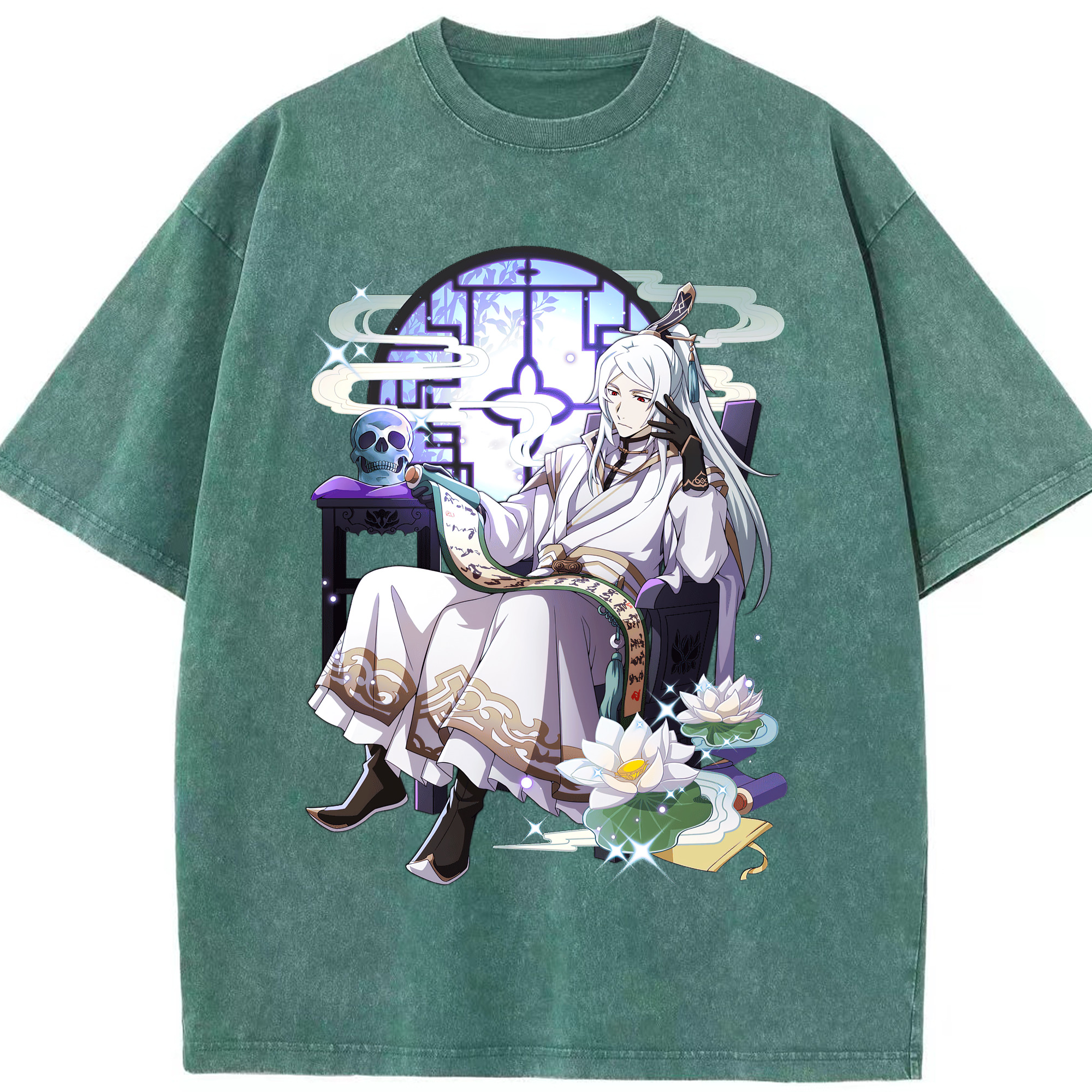 （画像用） 文豪ストレイドッグス Bungo Stray Dogs 綿100% ヴィンテージ風 半袖Tシャツ（フロントプリント）